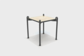 Amboise Table d'appoint carée